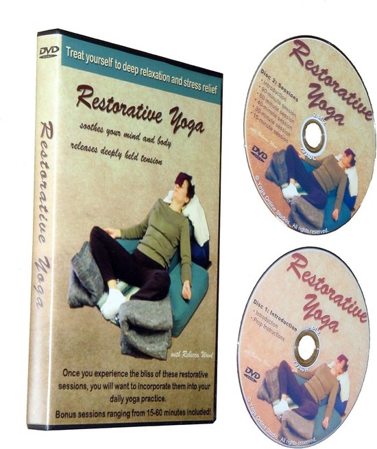 Ontspannende Yoga - Thuis Fitness - Stress Vermindering - Geleide Meditatie - DVD Video