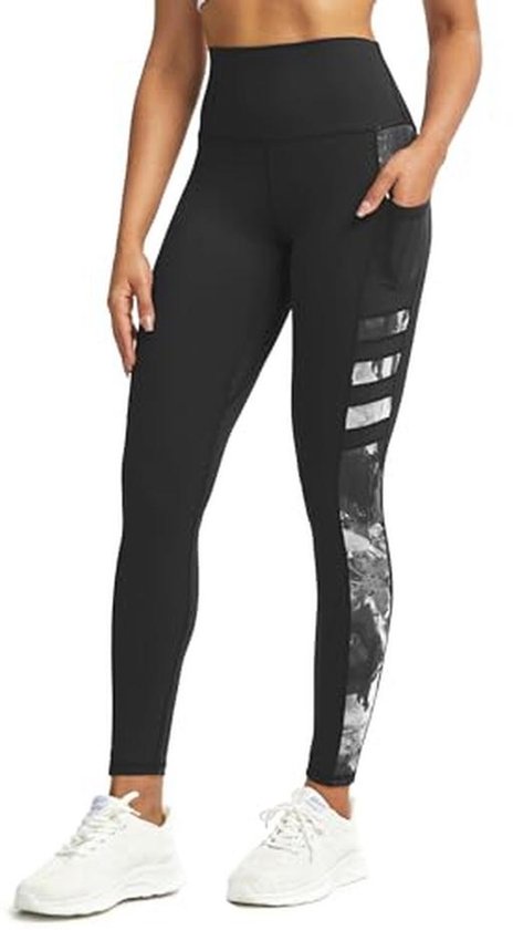 Onzichtbare Sportlegging Dames met Zakken - Hoog Taille, Comfortabele Fitnessbroek van Merkloos
