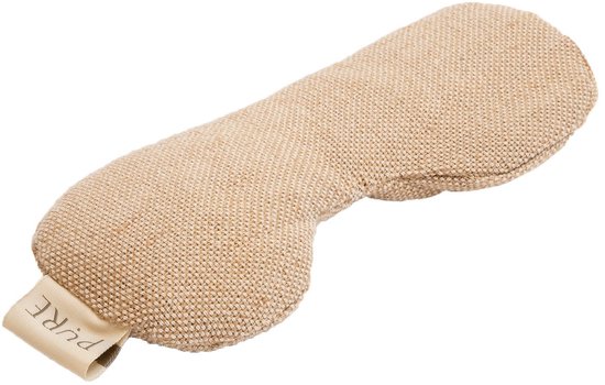 Oogkussen jute lavendel gevormd bruin eco - Pure