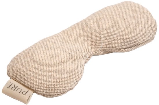 Oogkussen jute lavendel gevormd naturel eco - Pure van Merkloos