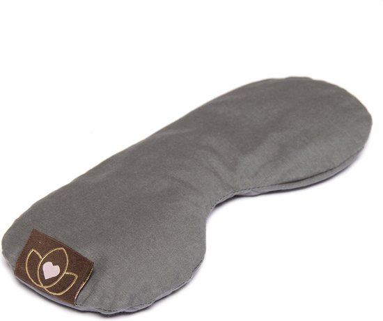 Oogkussen lavendel gevormd antraciet eco - Lotus van Lotus