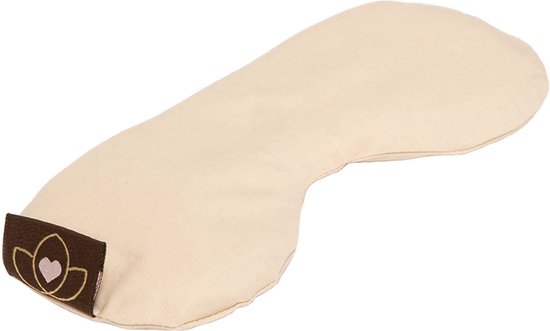 Oogkussen lavendel gevormd sand eco - Lotus van Merkloos