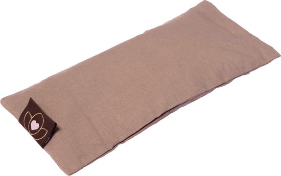 Oogkussen lavendel taupe eco - Lotus van Lotus
