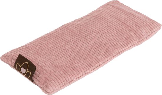 Oogkussen rib lavendel oudroze eco - Lotus van Yogi & Yogini