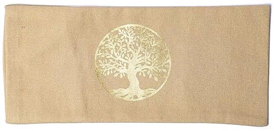 Oogkussenhoes Tree Of Life Biologisch Katoen (gots) - 23,5x10cm - 23.5x10cm