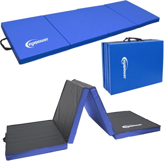 Opvouwbare Turnmat 180 x 60 cm | Dikke Gymnastiekmat voor Thuis, Yoga, en Acrobatiek | 5 cm Zacht & Veilig van Gymrex