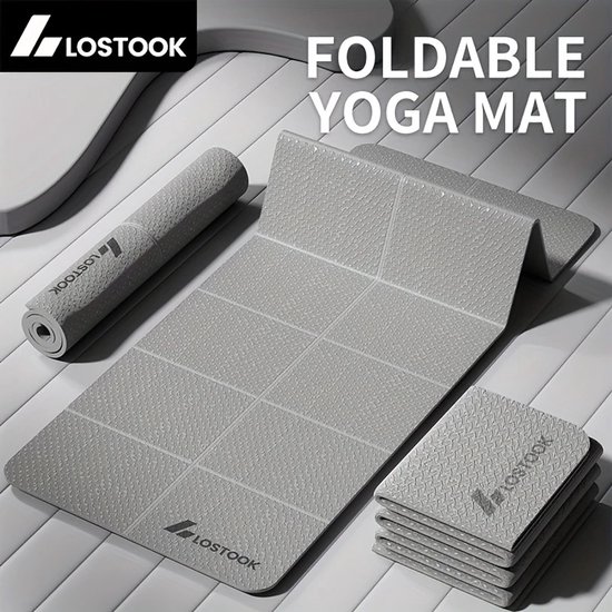 Opvouwbare Yoga Mat-Fitness mat van Merkloos