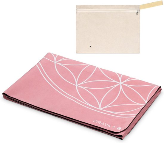 Opvouwbare Yoga Mat Voor Reizen - 1.5 Mm Dikke Antislip Yoga Mat - Voor Yoga - Pilates - Training - Fitness - Inclusief Draagtas