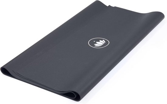 Opvouwbare Yoga Reismat 100% Natuurlijk Rubber - Dunne Professionele Antislip Yogamat van Merkloos