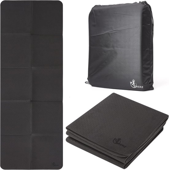 Opvouwbare Yogamat - Antislip, Draagbaar - Ideaal voor Reizen