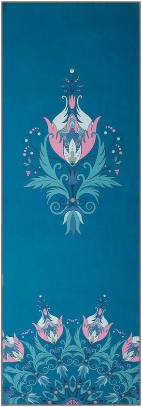 Opvouwbare Yogamat Antislip – Sneldrogend, Bedrukt en Lichtgewicht voor Yoga & Fitness