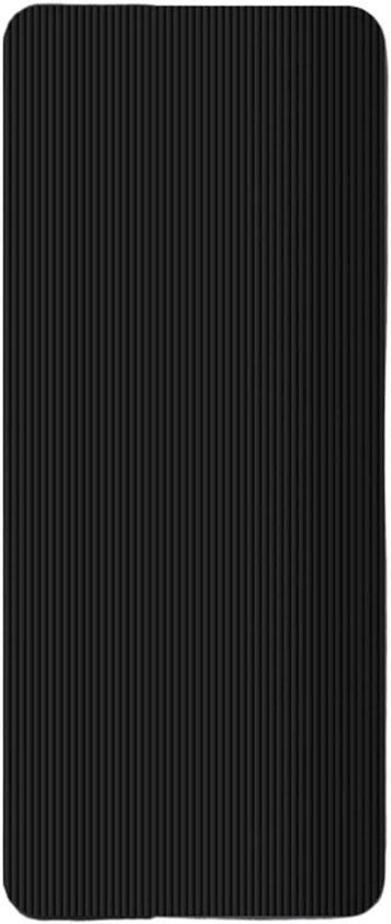 Opvouwbare Yogamat - Fitnessmat Gymnastiekmat - Sport En Beweging - Antislip Ontwerp - 185 x 61 cm - Donkergrijs