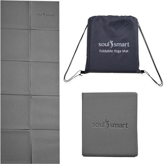 Opvouwbare Yogamat voor Fitness en Yoga - Antislip en Draagbaar van Merkloos