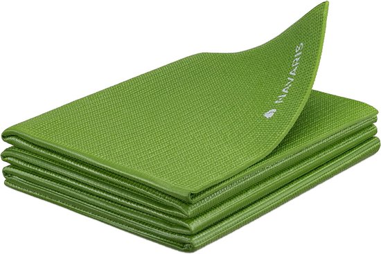 opvouwbare yogamat voor op reis - 4 mm dikke sportmat - Antislip fitnessmat voor yoga, pilates en fitness - Geschikt voor binnen en buiten van Core Balance
