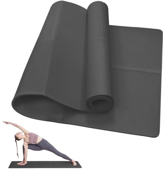 Opvouwbare Yogamat voor Reis - Antislip, Lichtgewicht, 6 mm EVA - Ideaal voor Yoga, Pilates en Thuis Workout van Merkloos