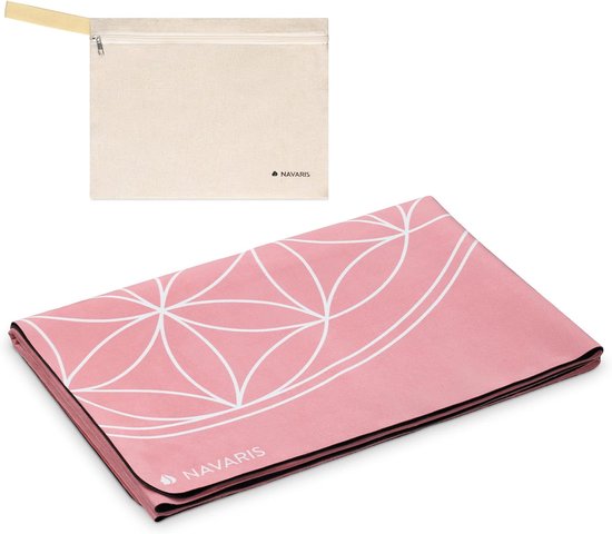 Opvouwbare Yogamat voor Reizen - Lichtgewicht 1,5 mm Dikke Yoga Mat met Antislip en Draagtas van Merkloos