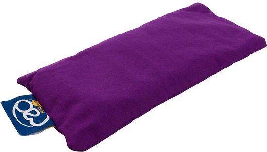Organisch Katoenen Oogkussentje - paars van Merkloos