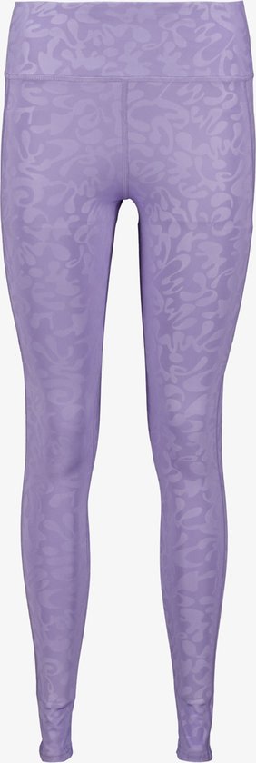 Osaga dames sportlegging met print paars - Maat M van Osaga