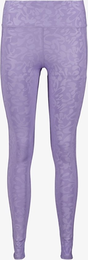 Osaga dames sportlegging met print paars - Maat S van Osaga