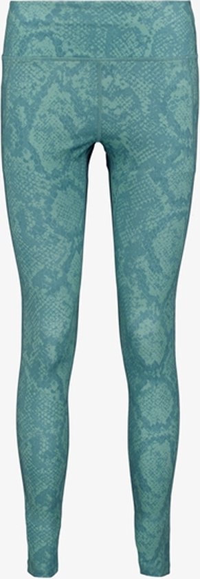 Osaga dames sportlegging met slangenprint groen - Maat M van Osaga