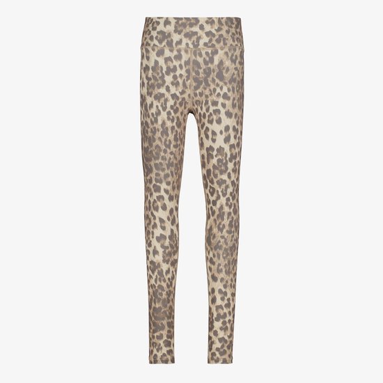 Osaga meisjes sportlegging met panterprint beige - Maat 116