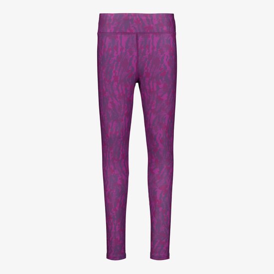 Osaga meisjes sportlegging met print paars - Maat 128 van Osaga