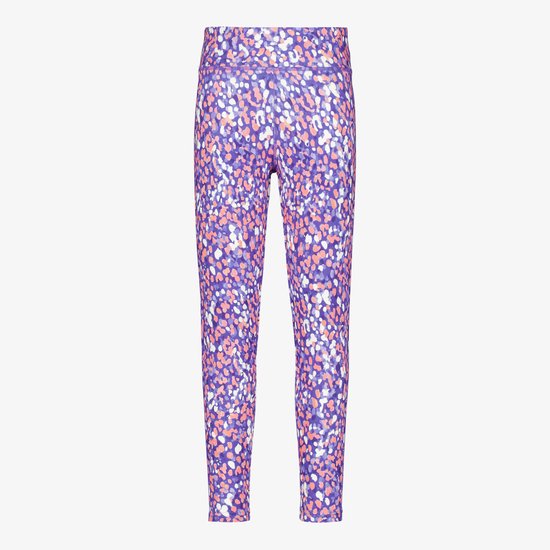 Osaga meisjes sportlegging met print paars roze - Maat 116 van Merkloos