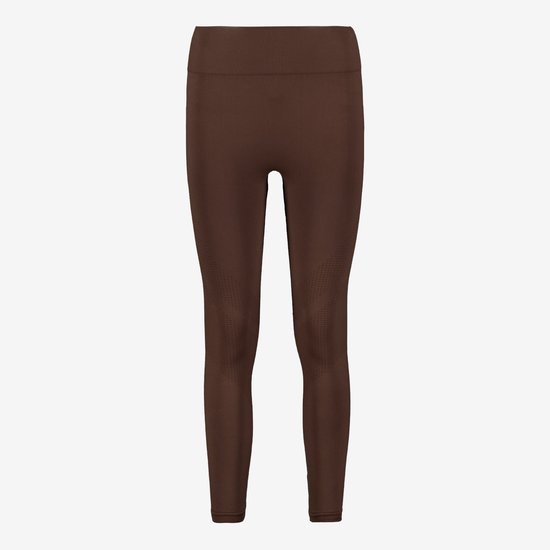 Osaga seamless dames sportlegging bruin - Maat XL van Osaga