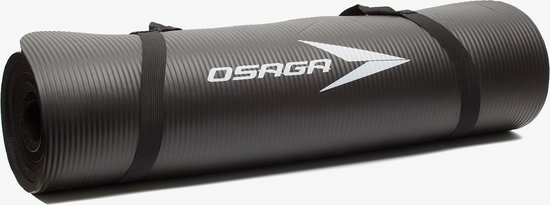 Osaga yoga/fitness mat - Zwart van Osaga