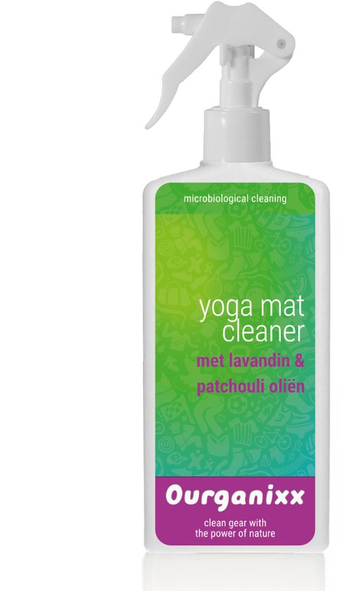 Ourganixx Yoga Mat Cleaner - microbiologische yogamat reiniger - lavandin & patchouli oliën - 250ml van Ourganixx