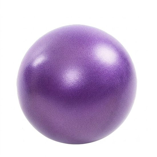 Paars Pilates en yoga bal Unisex Mini Gymnastiek bal Fitness bal Oefen bal Balans bal PVC Anti barst Ø 25 cm Pilates bal Core Training Yoga Thuis Fitness