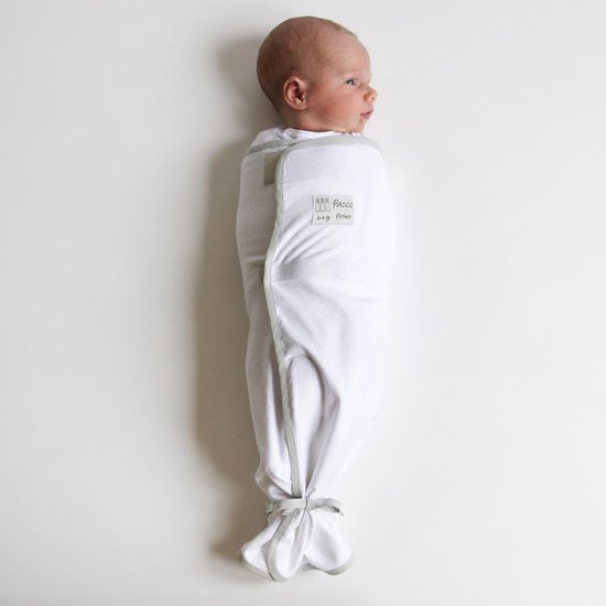 Pacco Primo Inbakerdoek - 2 tot 4 kg - wit van Pacco