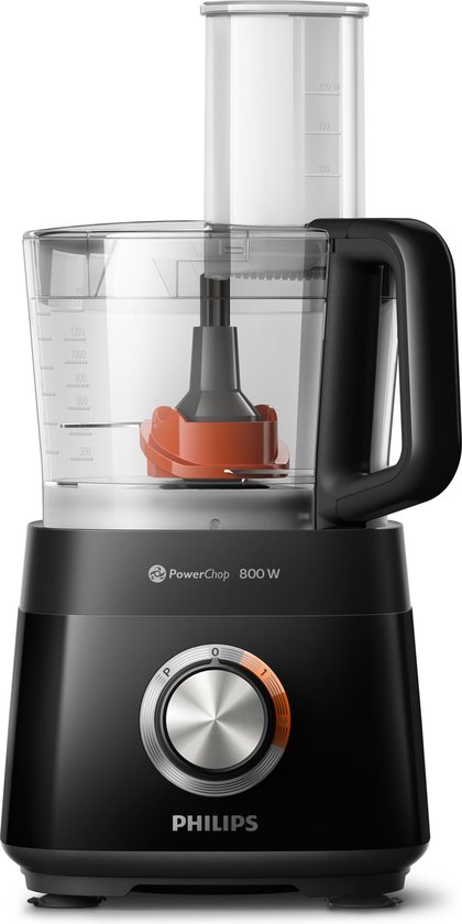 Philips Viva HR7510/10 - Foodprocessor – Zwart van Philips