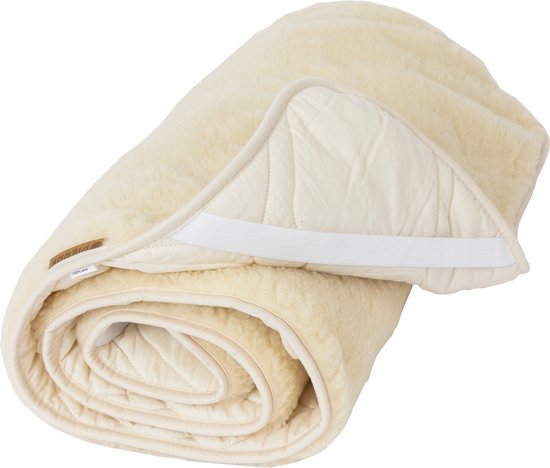 Pierre Sports XL Wool Yoga Mat Cover - Merinowol & Katoen - 196x80cm - Yoga en Meditatie - Wasbaar