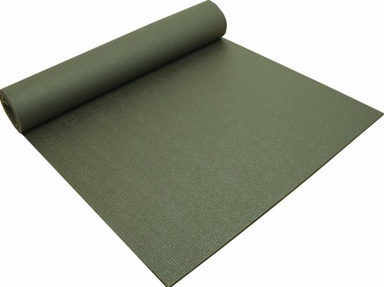 Pierre Sports - Yogamat groen - 50% recycled polyester - gemaakt in Europa - goede grip van Merkloos