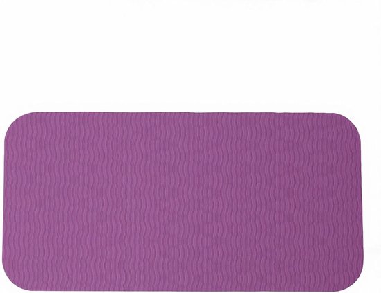 Pilates Kniekussen - Oefenmat - Vloeroefeningen - Antislip en dik - 1.5 cm dik - Paars