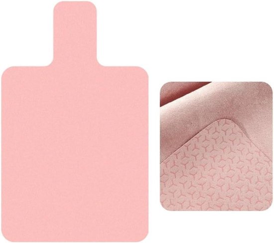 Pilates Reformer Mat - Yogamat Handdoek - Pilates Training - Vocht Afvoerend - 996 cm x 61 cm - Roze