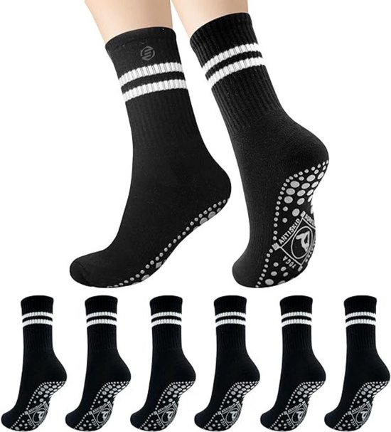 Pilates Sokken - Pilates Sokken Antislip - Pilates Yogasokken - Gripsokken - Sokken Antislip - Must have!