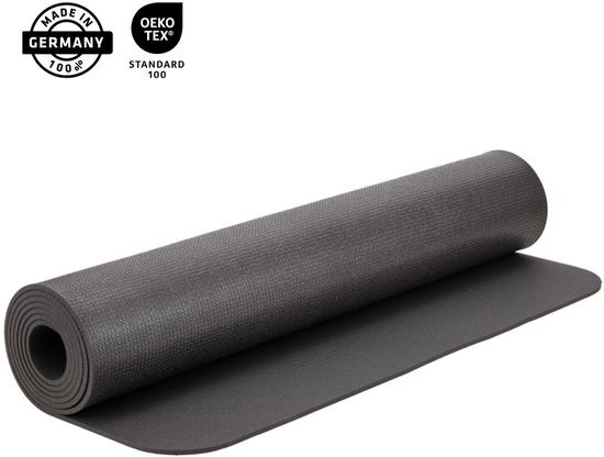 Plankpad WORKOUT MAT STUDIO - extreem slipvaste en duurzame fitness- en yogamat - Gewrichtsvriendelijk en antibacterieel - Gemaakt in Duitsland - Oeko-Tex 100-gecertificeerd