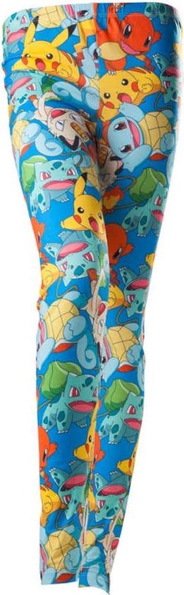 Pok�mon - Fighting Pok�mon dames legging met all over print multicolours - L - Televisie anime merchandise van Pokémon