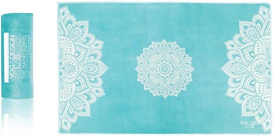 Premium Antislip Yoga Handdoek - Sneldrogend & Zacht, Eco Gedrukt, Kleurrijk - Ideaal voor Hot Yoga, Bikram, Ashtanga, Sport, Barre, Oefening, Reizen - Matendraad