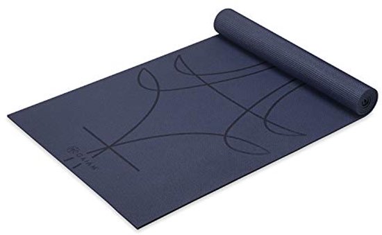 Premium Yogamat 6 mm - Antislip Oefen- en Fitnessmat voor Yoga, Pilates en Vloerworkouts van Merkloos