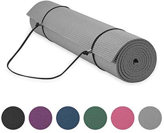 Premium Yogamat voor Yoga, Pilates en Vloeroefeningen - Antislip en Draagriem van premium