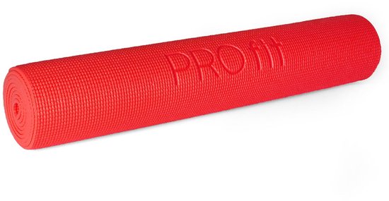 PROfit Sportmat do yogi Slim 173x61x0,5cm Rood DK