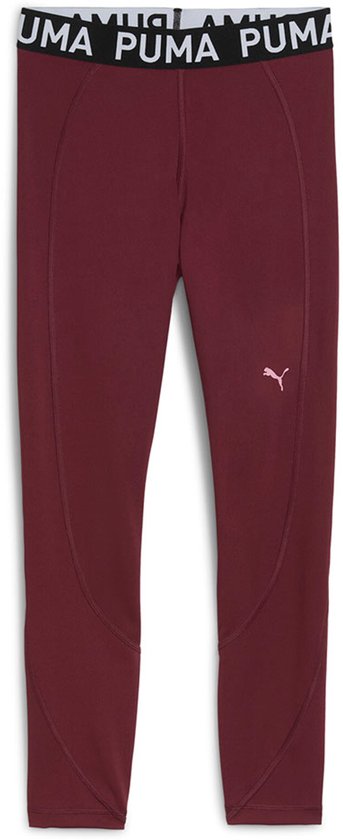 Puma Strong Leggings Met Hoge Taille Paars XL Vrouw