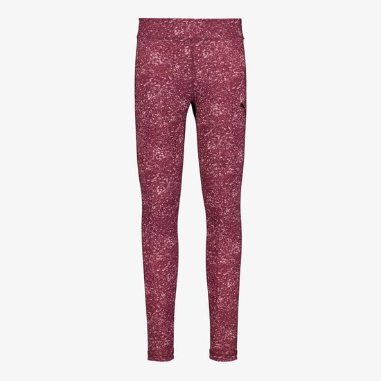 Puma Tad Ess AOP meisjes sportlegging roze - Maat 140/146 van Puma