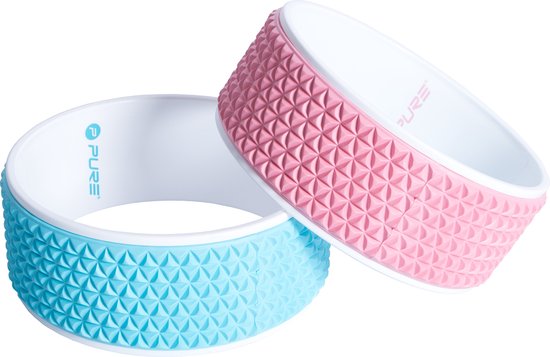 Pure2Improve - Yogawiel - diameter 34 cm - blauw van Pure2Improve