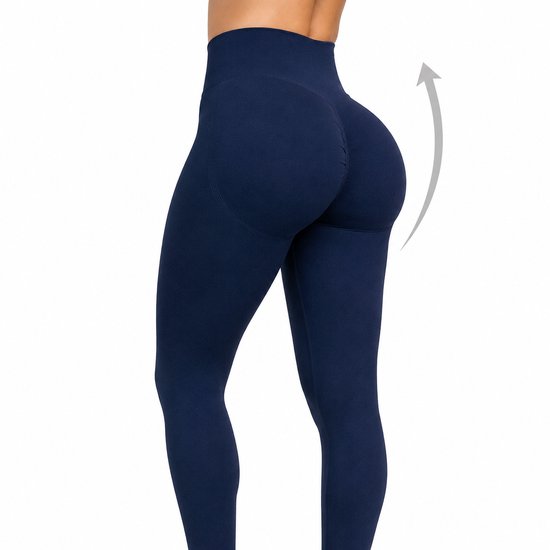 Push-up Legging - Blauw - Sport