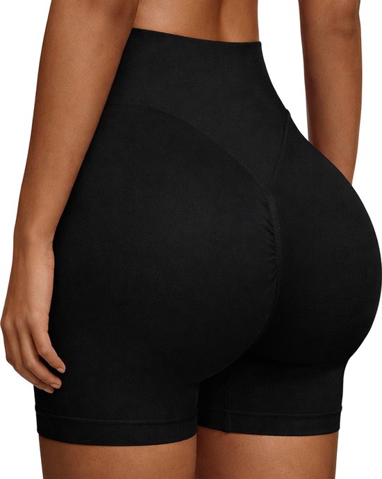 Push-up Legging - Zwart - Kort - Sport
