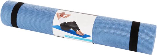 Q4Life yogamat 58 x 170 cm Blauw van Q4Life